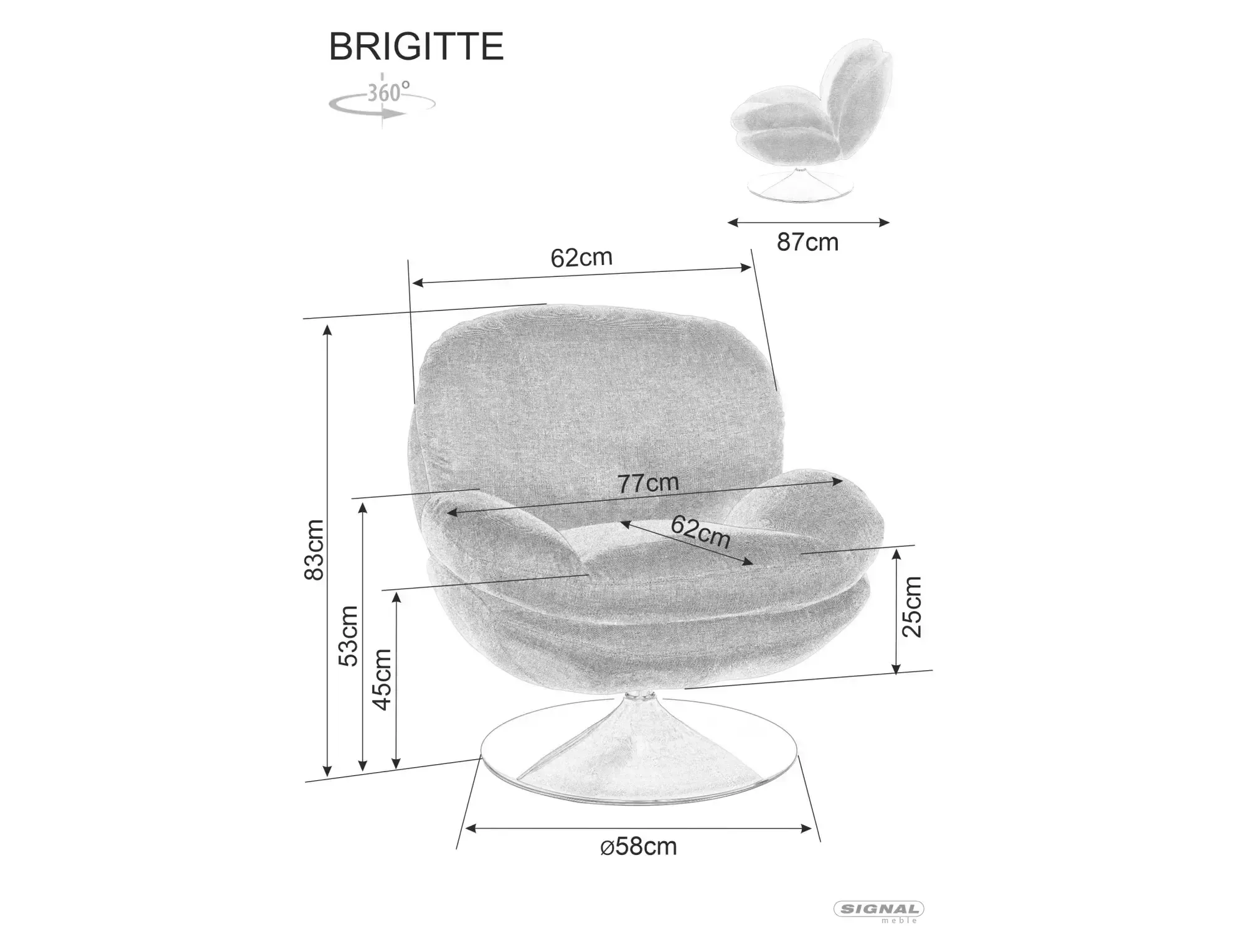 Poltrona Brigitte Brego - immagine 2